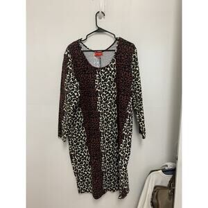 Deadly Dames Leopard Hotrod Honey Dress Size 4X